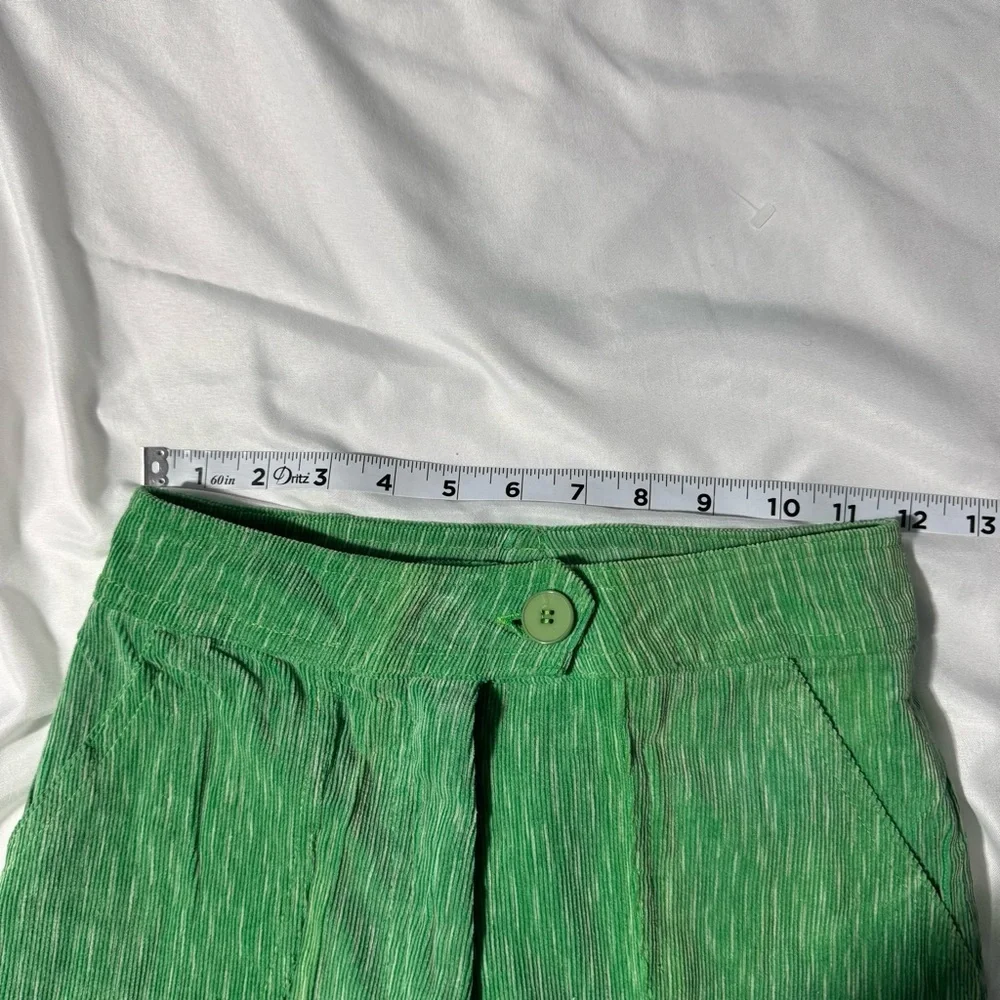 Vintage Boutique José Green Corduroy Suit Set ✨ Retro Mod Dark Academia Vibes - Picture 13 of 16